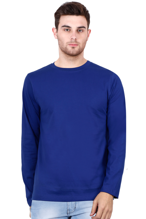 Royal Blue Full Sleeve T-shirt