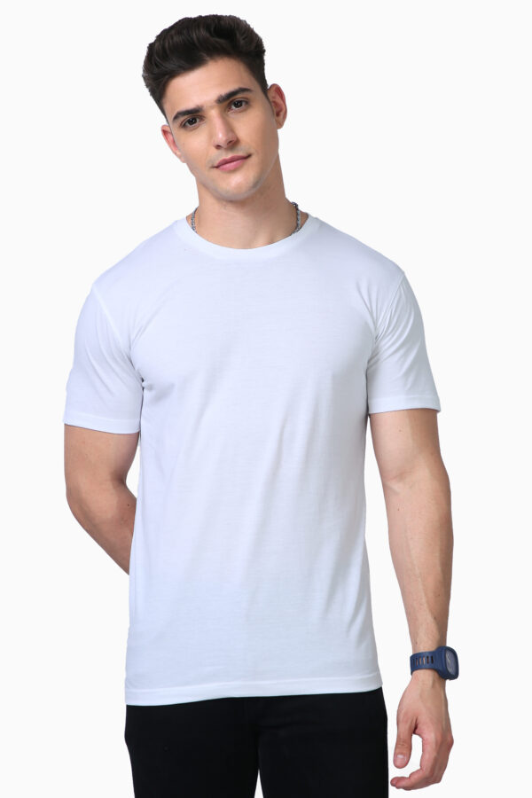 Plain Fit T-shirt - Image 5