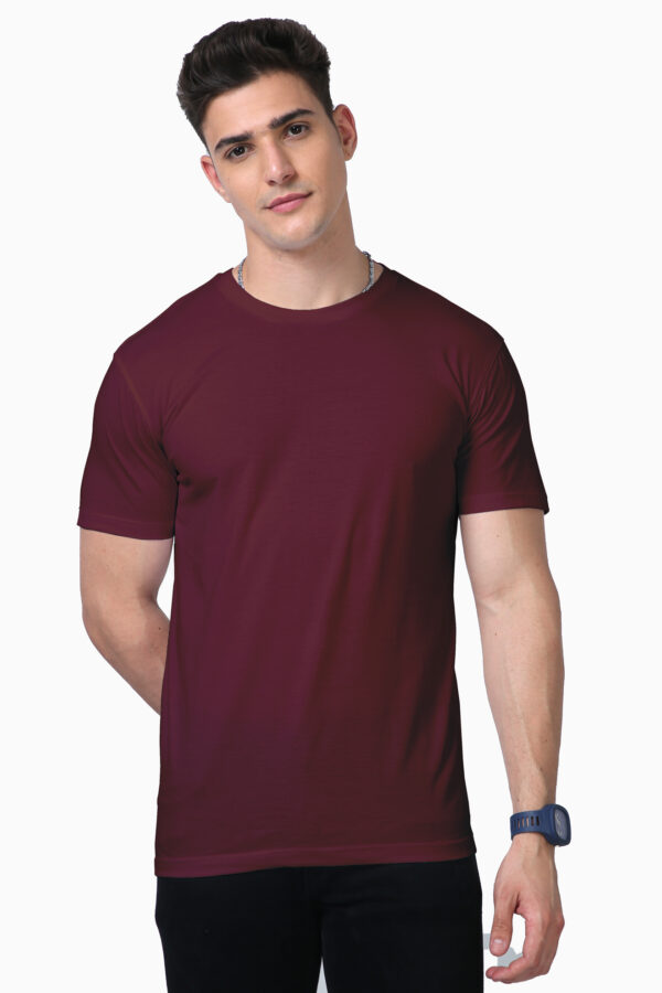 Plain Fit T-shirt - Image 2