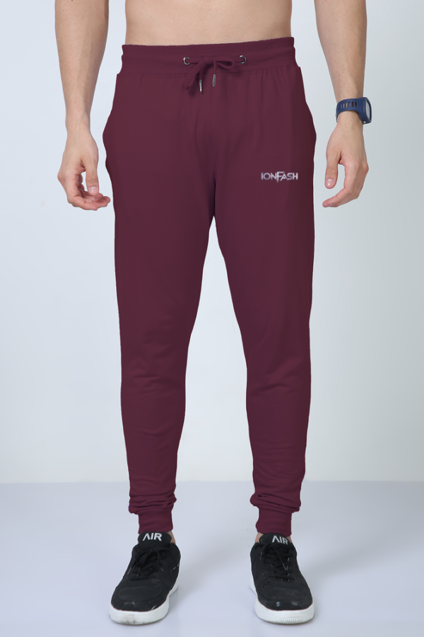 Men Maroon Jogger