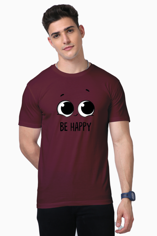 Be Happy Classic Fit T-shirt - Image 3