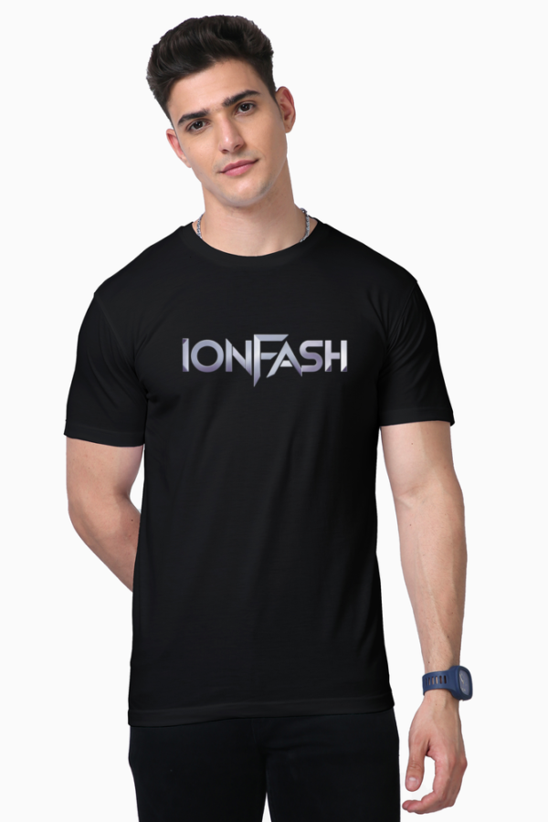 Ionfash Whie Half T-shirt - Image 3