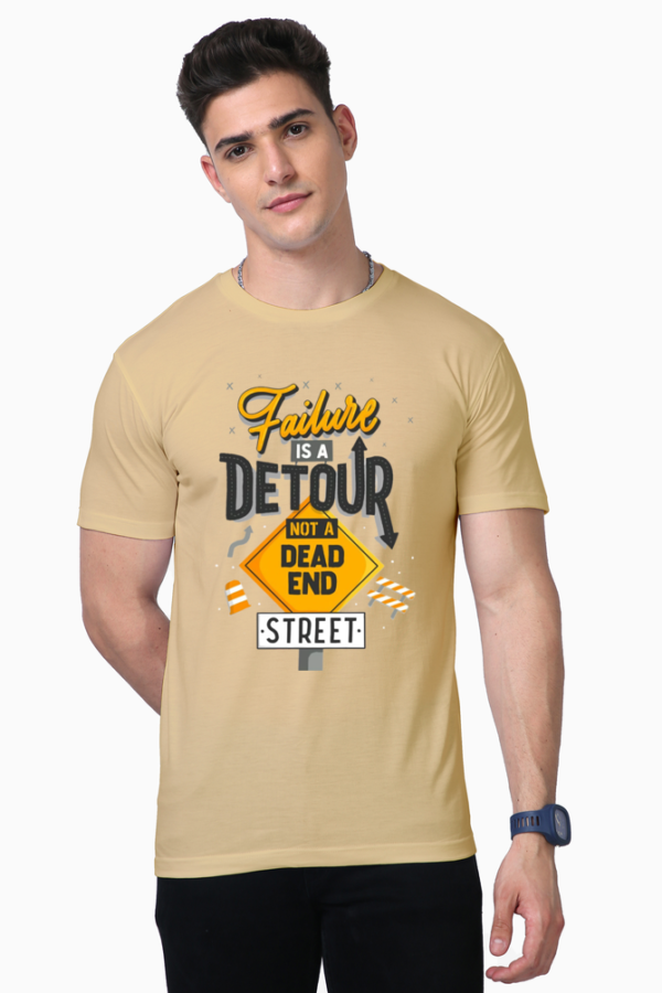 Failure Is Detour Classic Fit T-shirt - Image 4