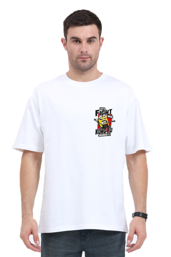 Let`s Fight Oversized T-shirt - Image 4