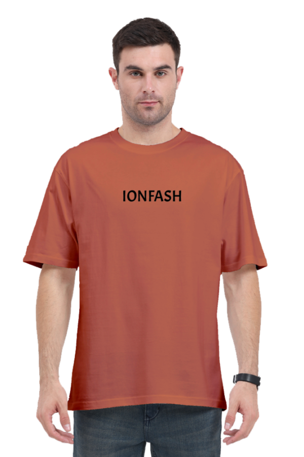 Ionfash Gray Oversized T-shirt - Image 3