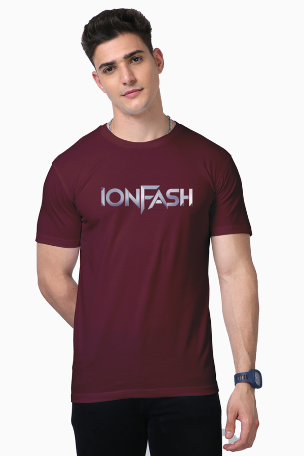 Ionfash Whie Half T-shirt