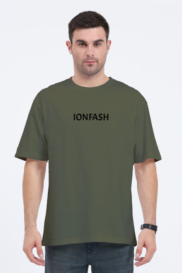 Ionfash Gray Oversized T-shirt - Image 7