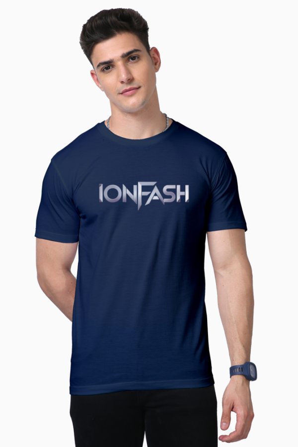 Ionfash Whie Half T-shirt - Image 2