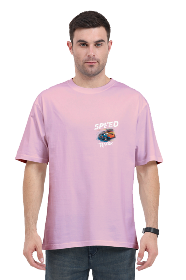 Car printed Oversized T-shirt - Image 7