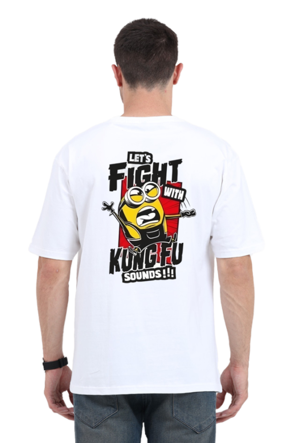 Lets Fight Oversized T-shirt - Image 3