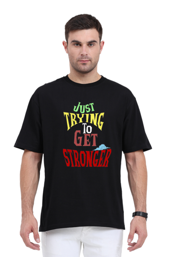 Get Stronger oversized T-shirt