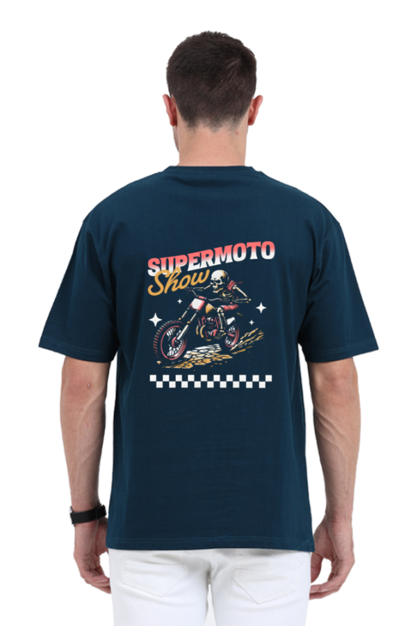 Super Moto Graphic Oversized T-shirt