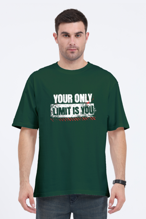 Limits Only you Oversized T-shirt - Image 2