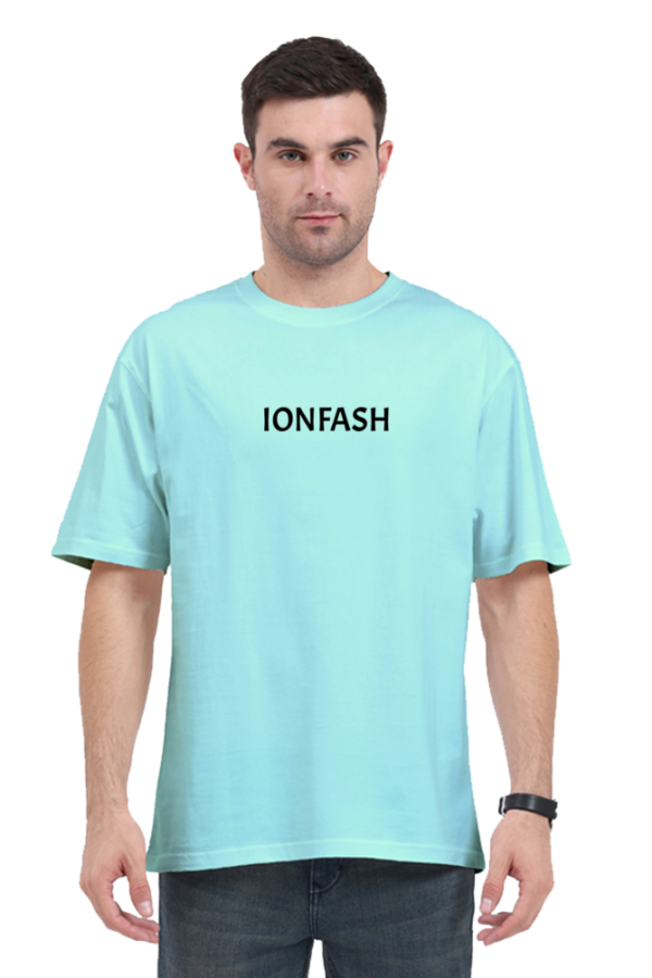 Ionfash Gray Oversized T-shirt - Image 2