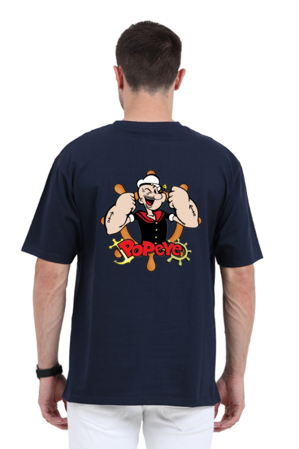 Popeye Graphic Oversized T-shirt - Image 3