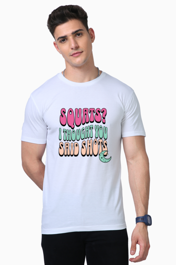 Squats Classic Fit T-shirt - Image 3