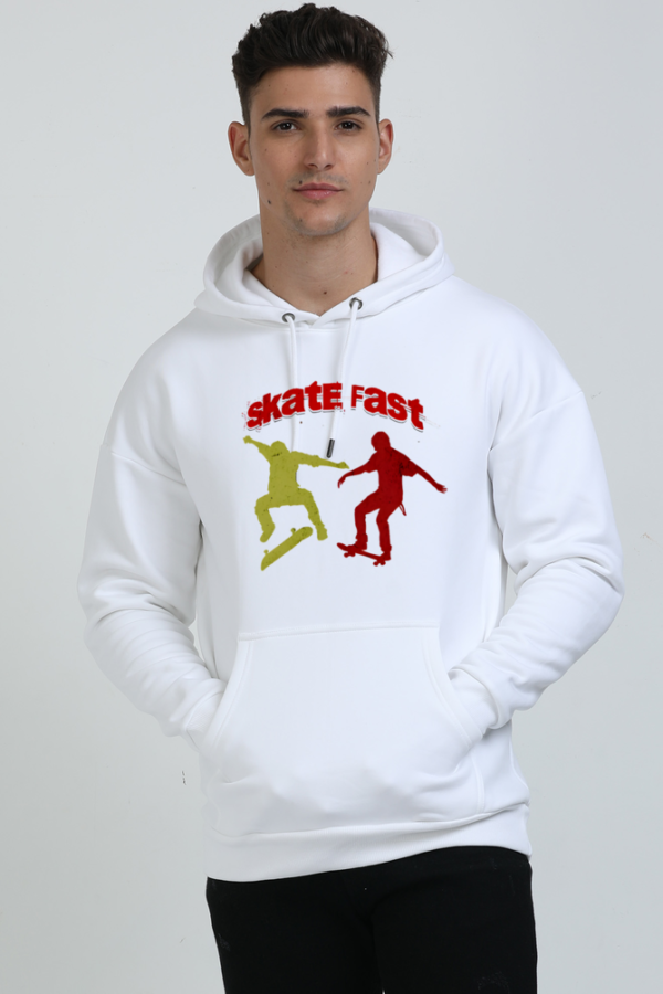 Skate fast Printed Hoodie - Image 2