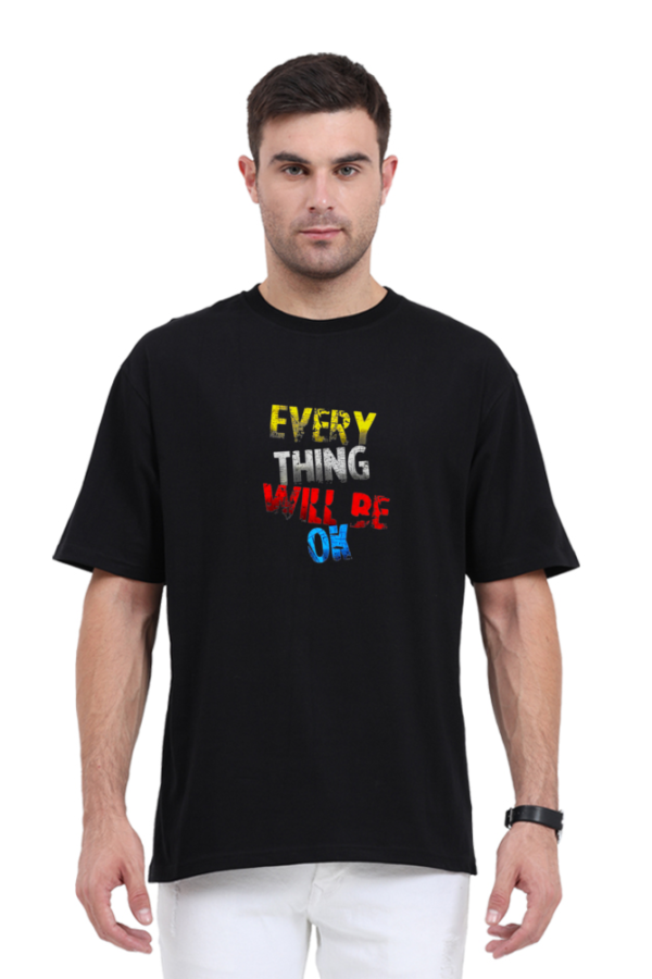 Text Oversized T-shirt - Image 4