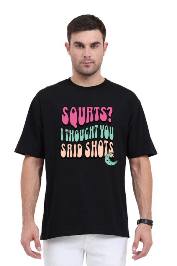 Squats Lover Oversized T-shirt