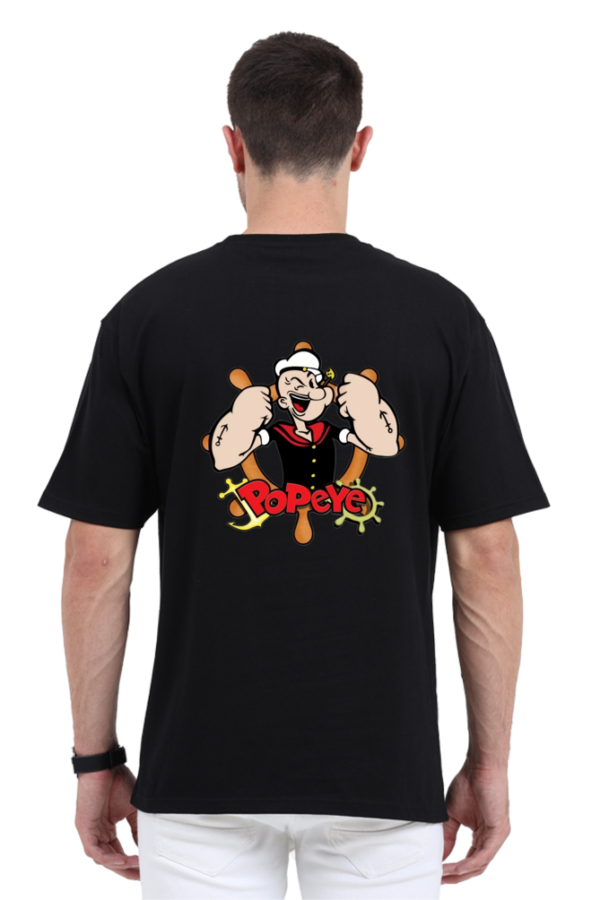 Popeye Graphic Oversized T-shirt - Image 5