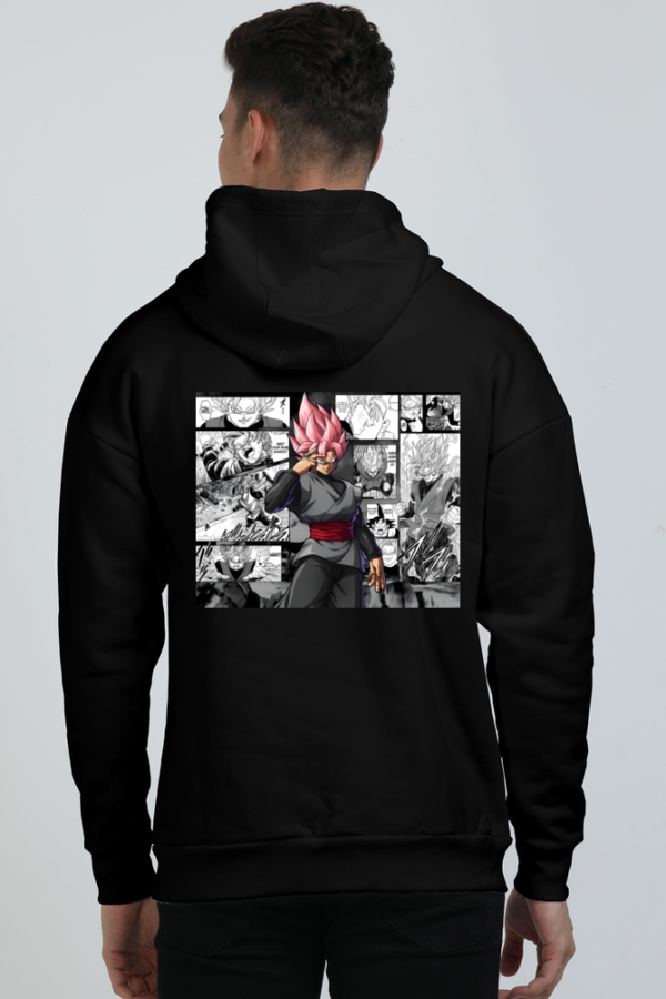 Anime Explosive Black Hoodie - Image 2