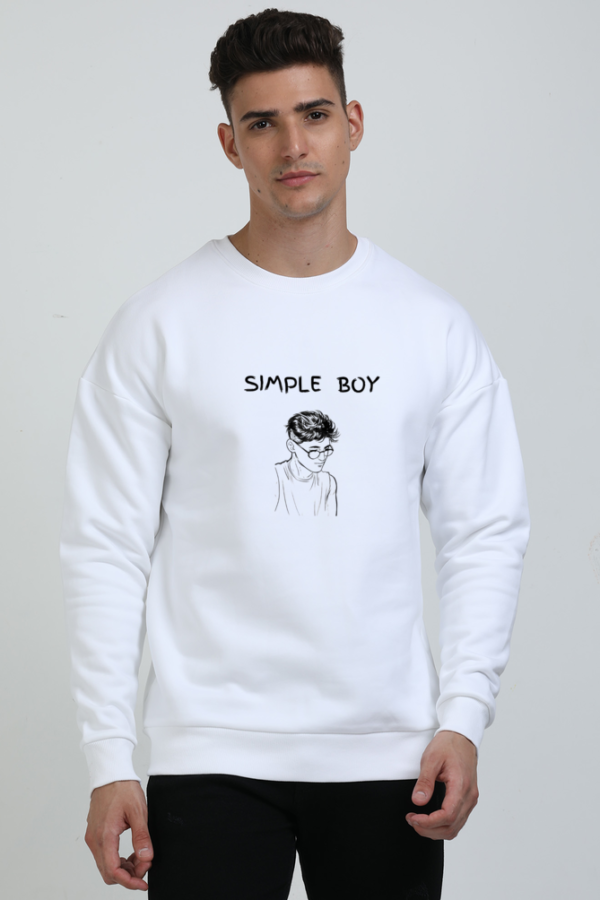 Simple Boy Oversized Sweatshirt